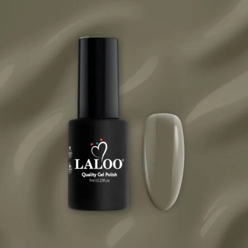 Ημιμόνιμο βερνίκι 263 Χακί 7ml Laloo