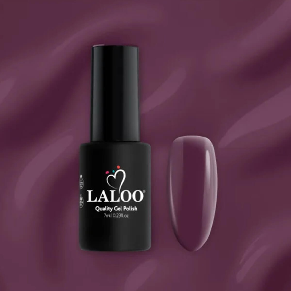 Ημιμόνιμο βερνίκι 624 7Blackcurrant Haze ml Laloo