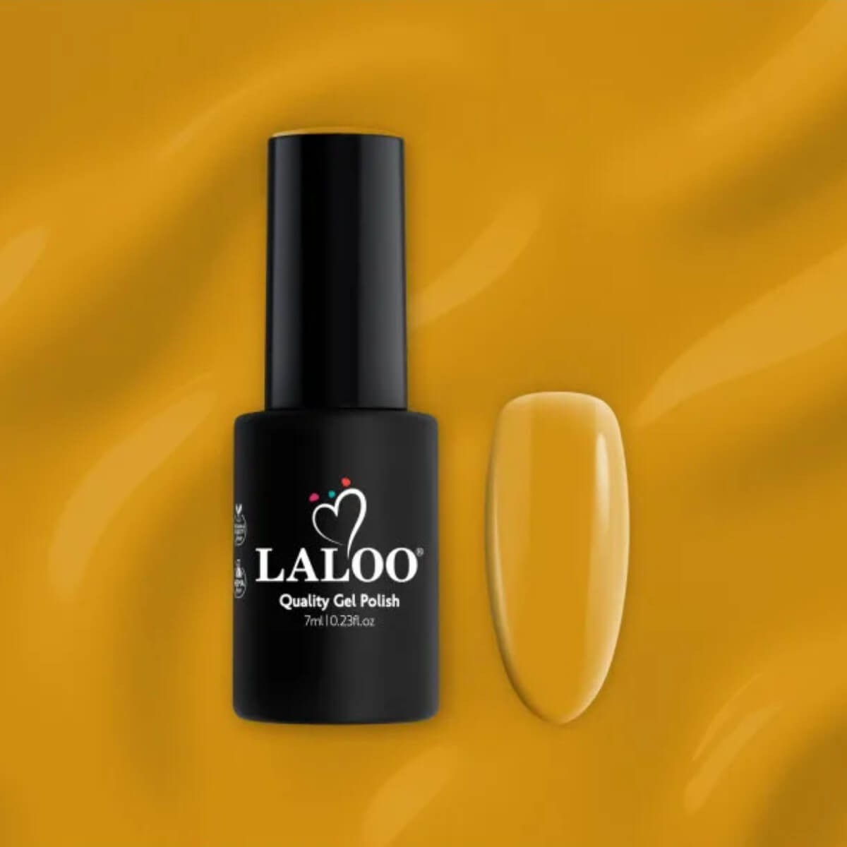 Semi-permanent nail polish 416 Mustard 7ml Laloo