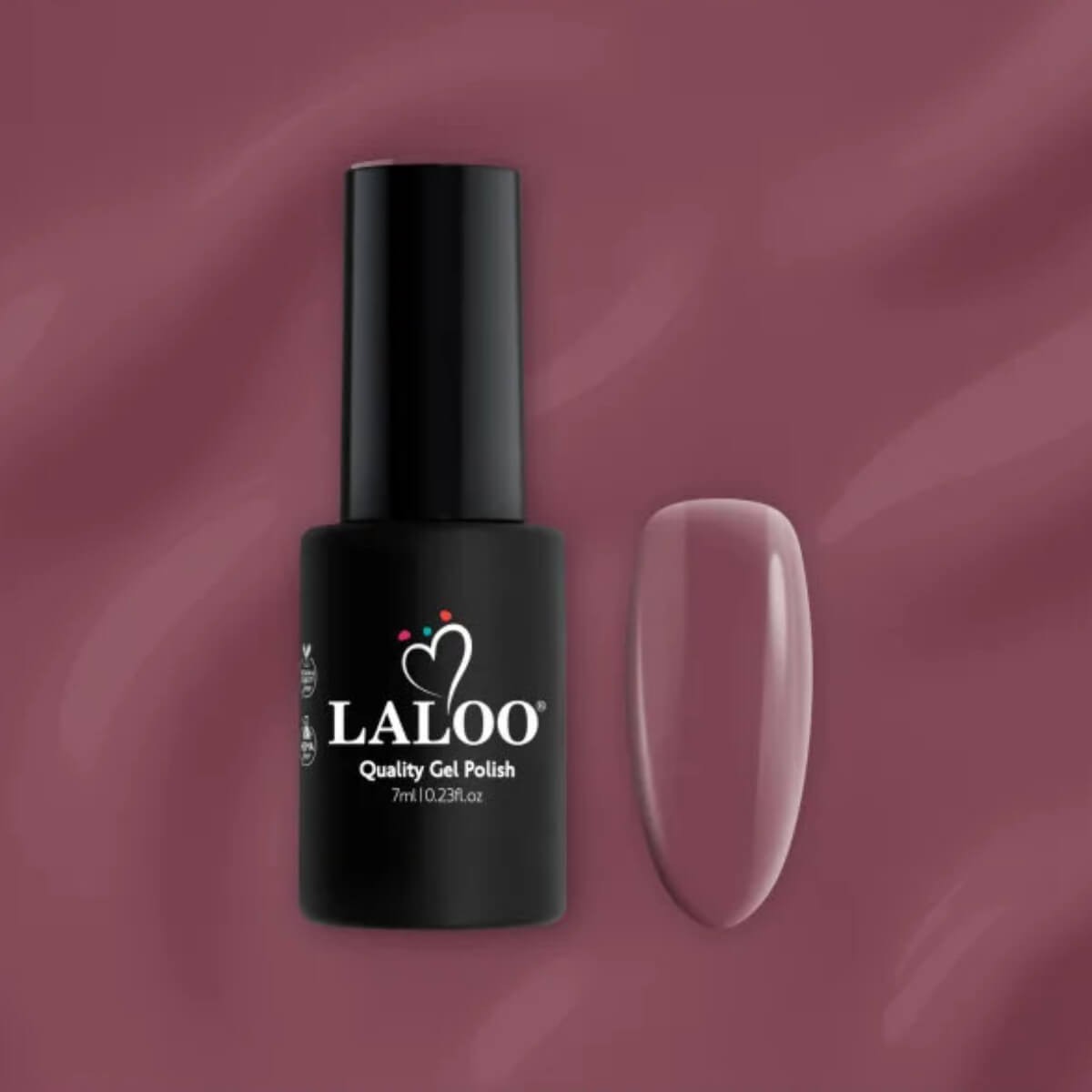 Ημιμόνιμο βερνίκι L009 Σάπιο μήλο 7ml Laloo