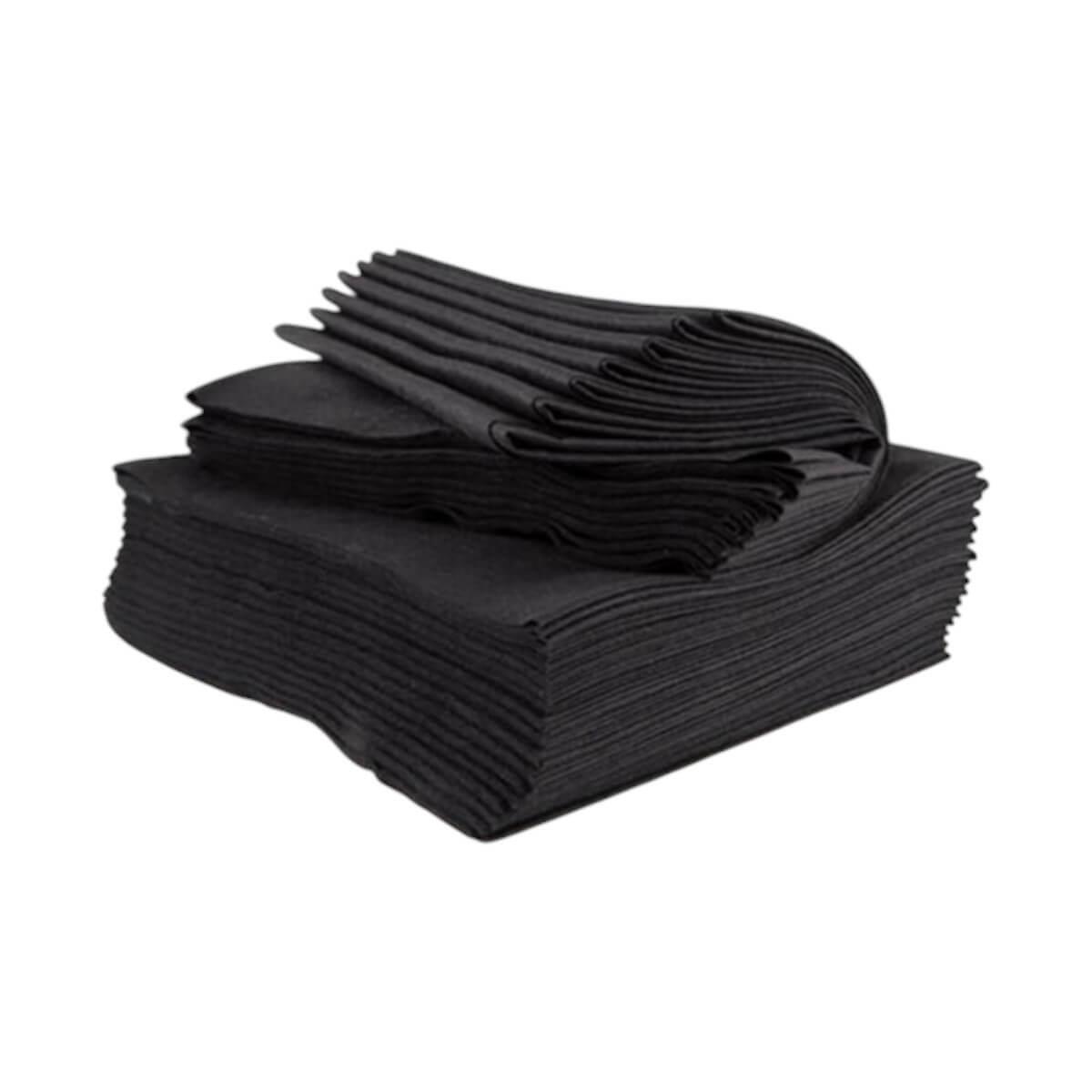 Πετσέτες non woven 70x40 cm 50pcs black The vintage barber