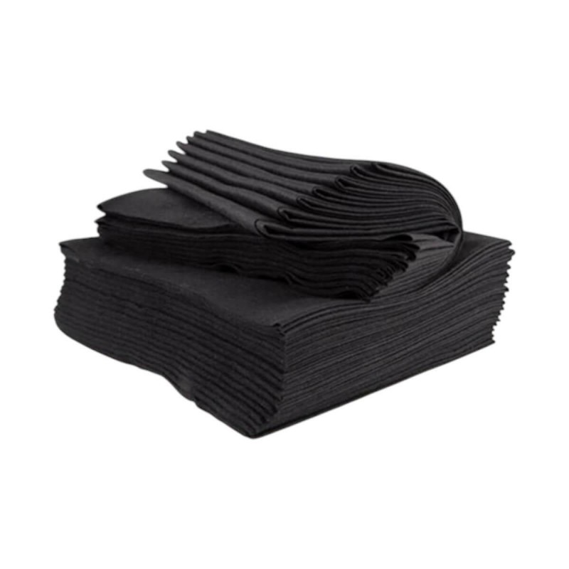 Πετσέτες non woven 70x40 cm 50pcs black The vintage barber