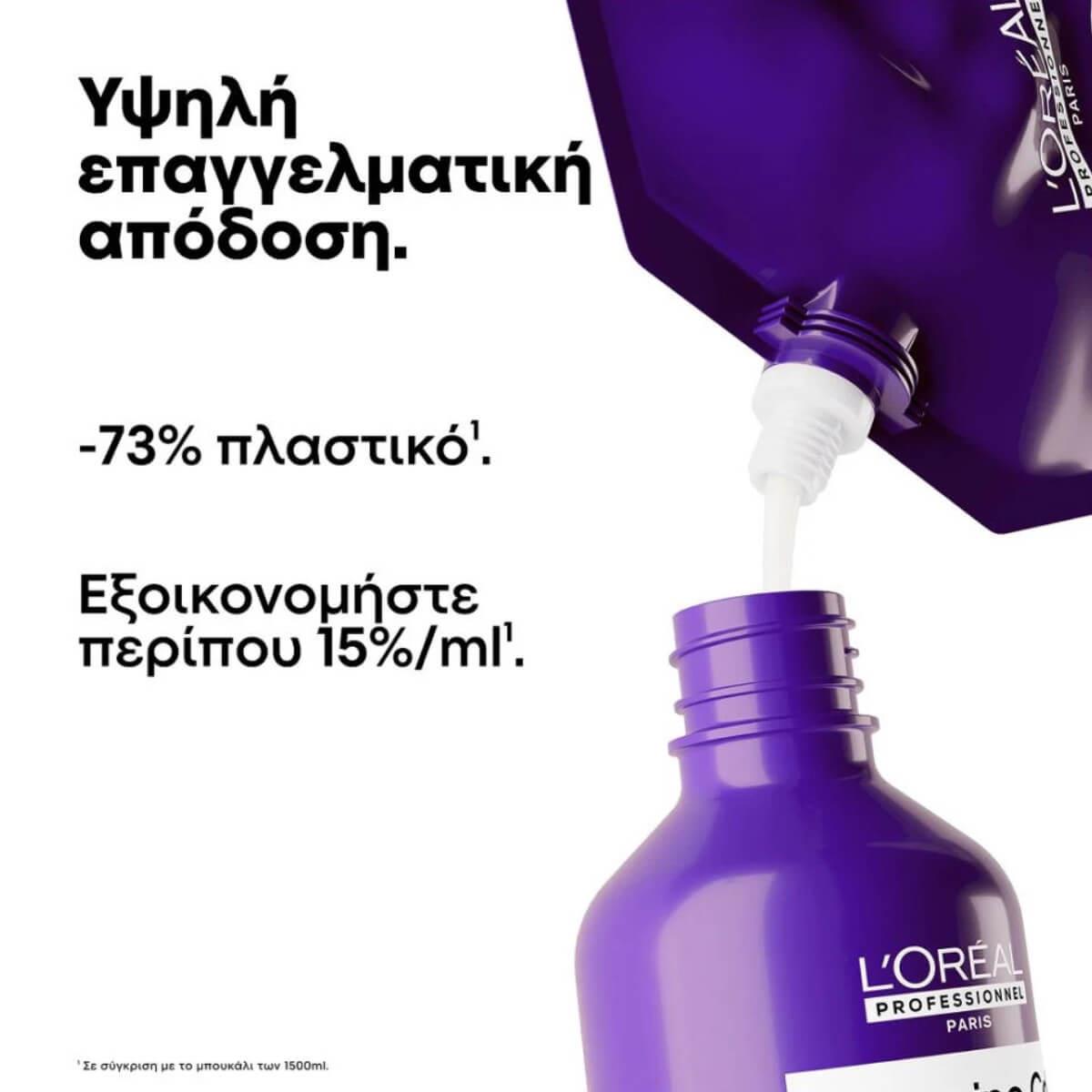 Σαμπουάν keratin alpha sleek serie expert refill 500ml L'Oréal