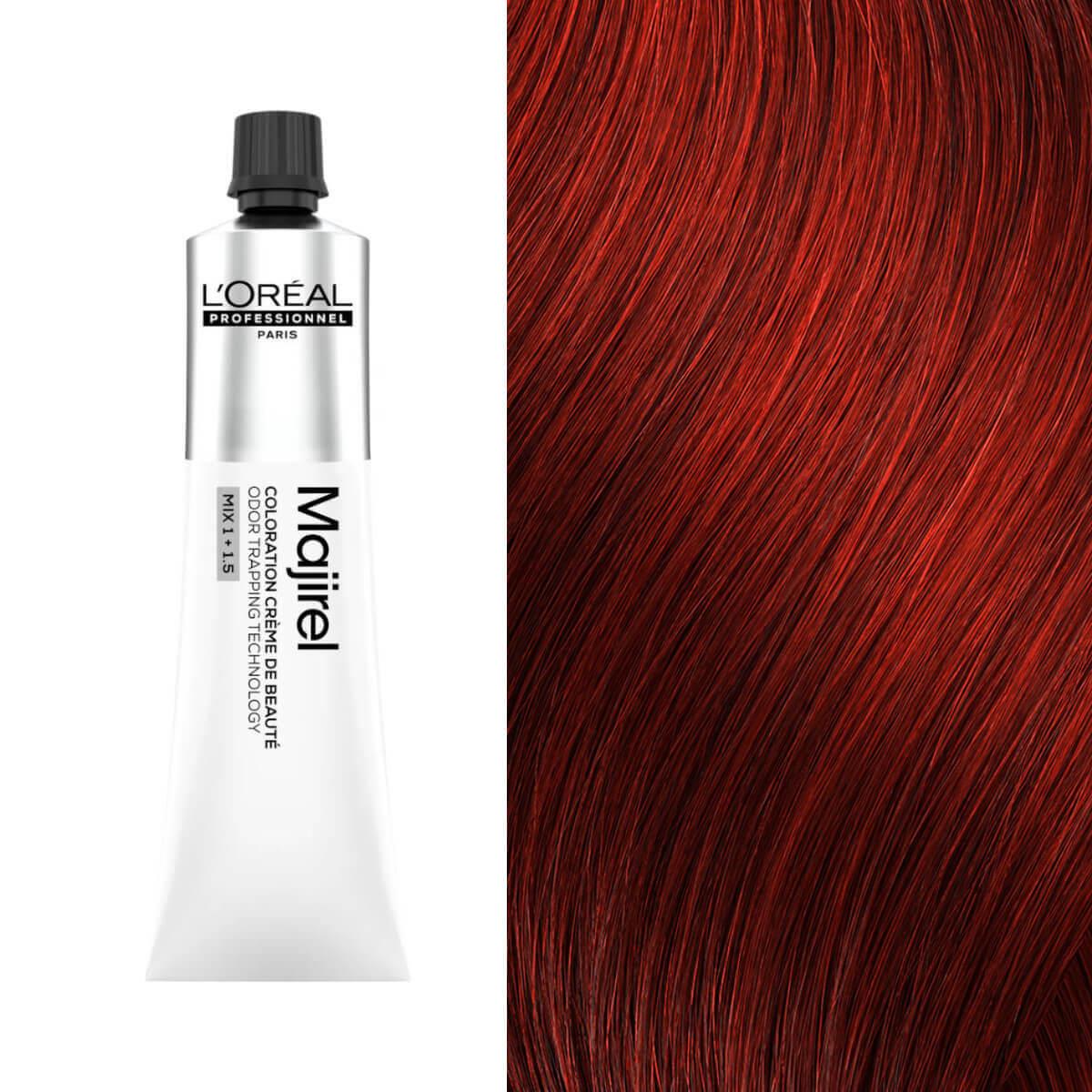 Βαφή μαλλιών majirel 6.64 Ξανθό Σκούρο Κόκκινο Χάλκινο 60ml L’Oreal