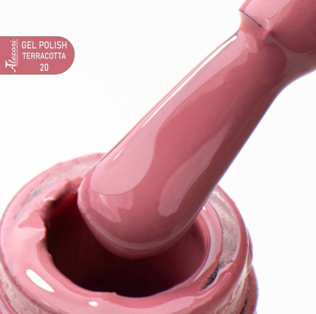Alezori Ημιμόνιμο Βερνίκι Gel Polish 20 Terracotta 15ml