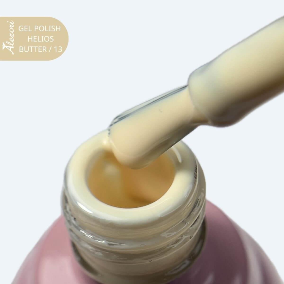 Alezori Permanent Gel Polish 13 Butter Helios 15ml
