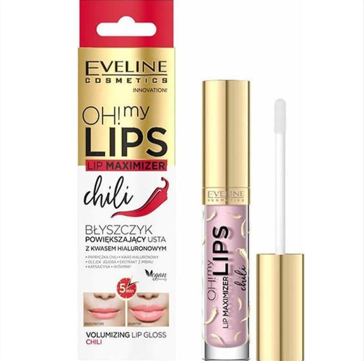 Eveline Oh! My Lips Maximizer Chili - 4,5 ml