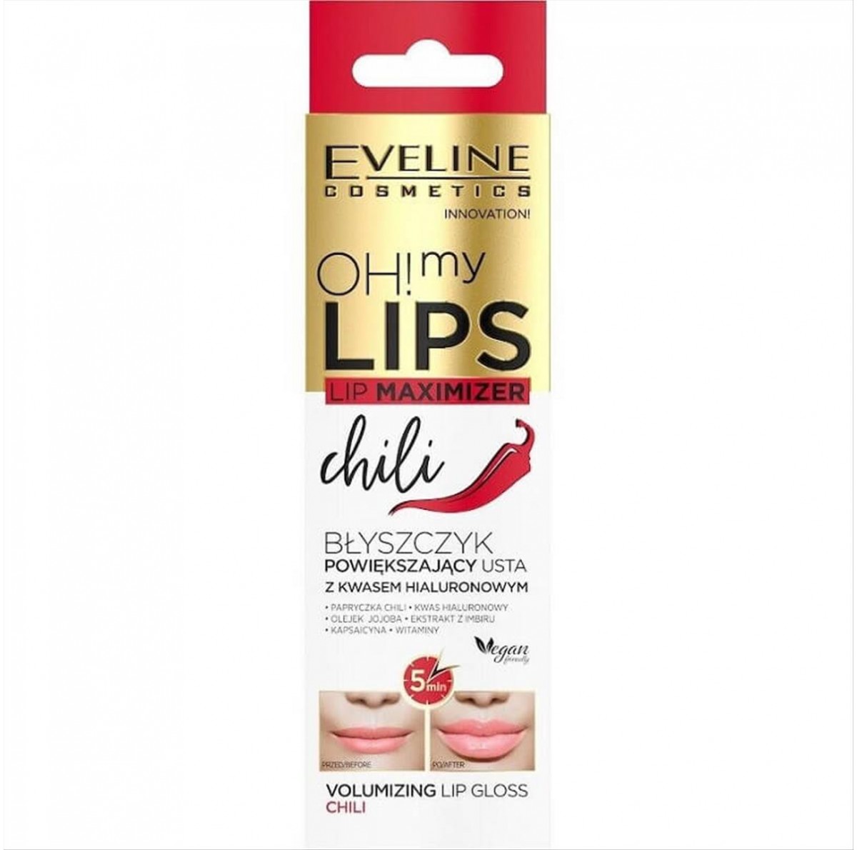 Eveline Oh! My Lips Maximizer Chili - 4,5 ml