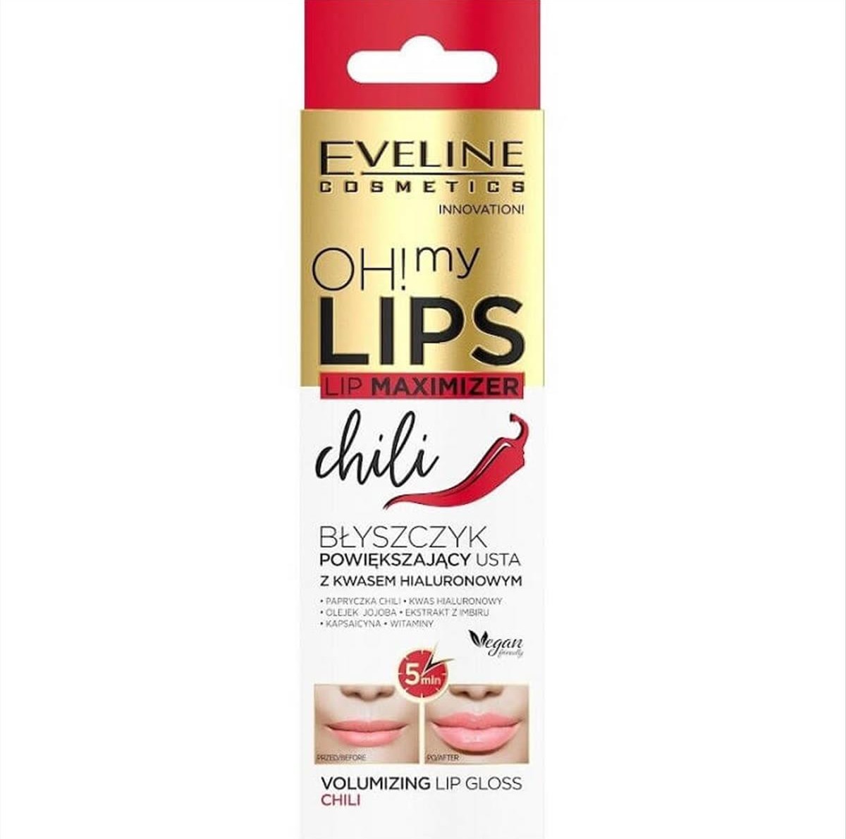 Eveline Oh! My Lips Maximizer Chili - 4,5 ml