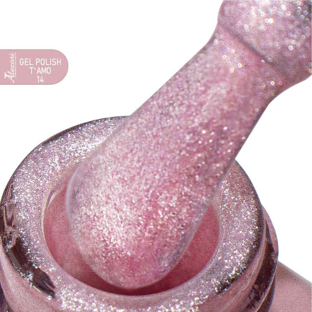 Alezori Semi-Permanent Gel Polish 14 T'amo 15ml
