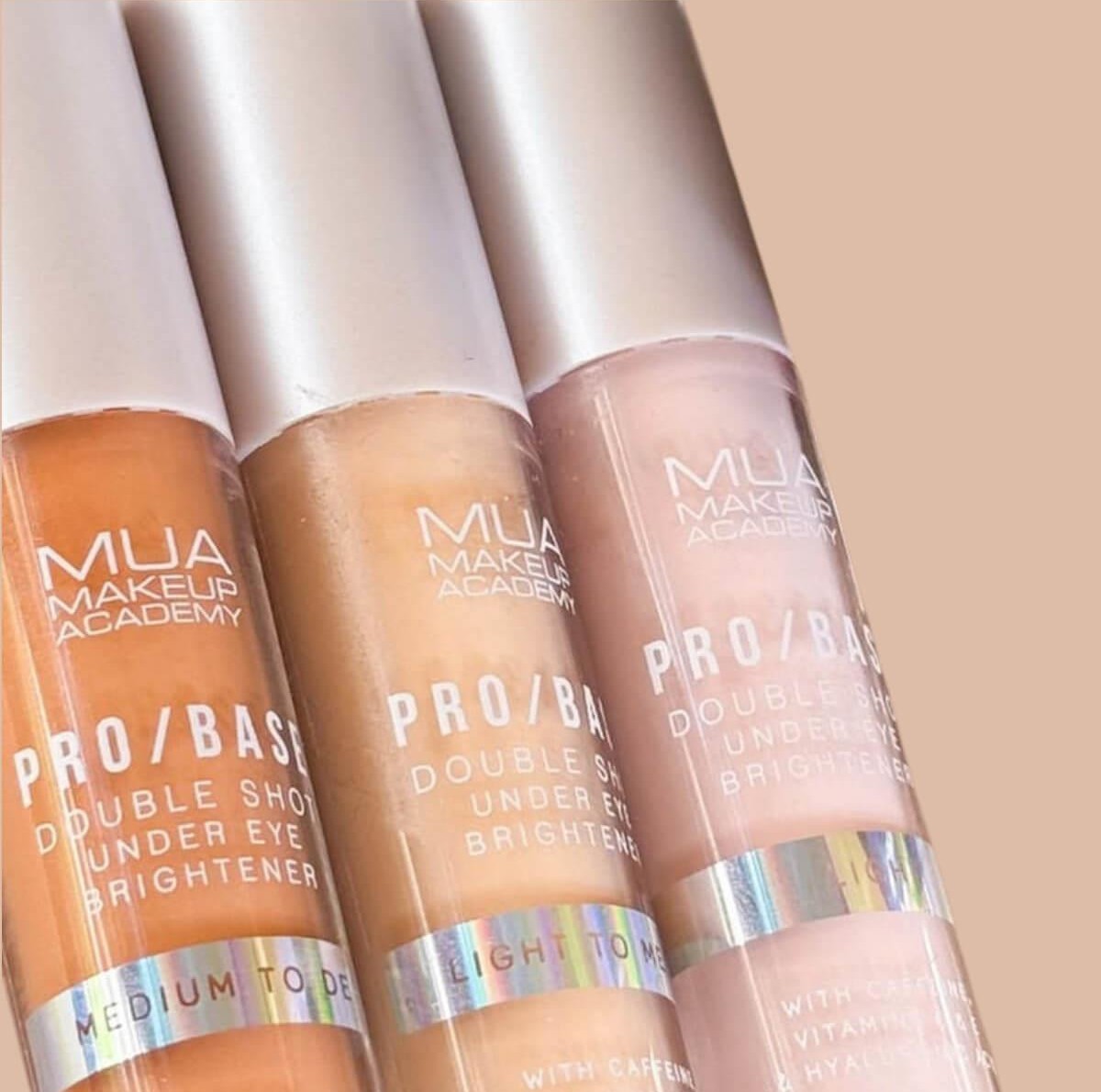 Under eye brightener pro/base double shot MUA