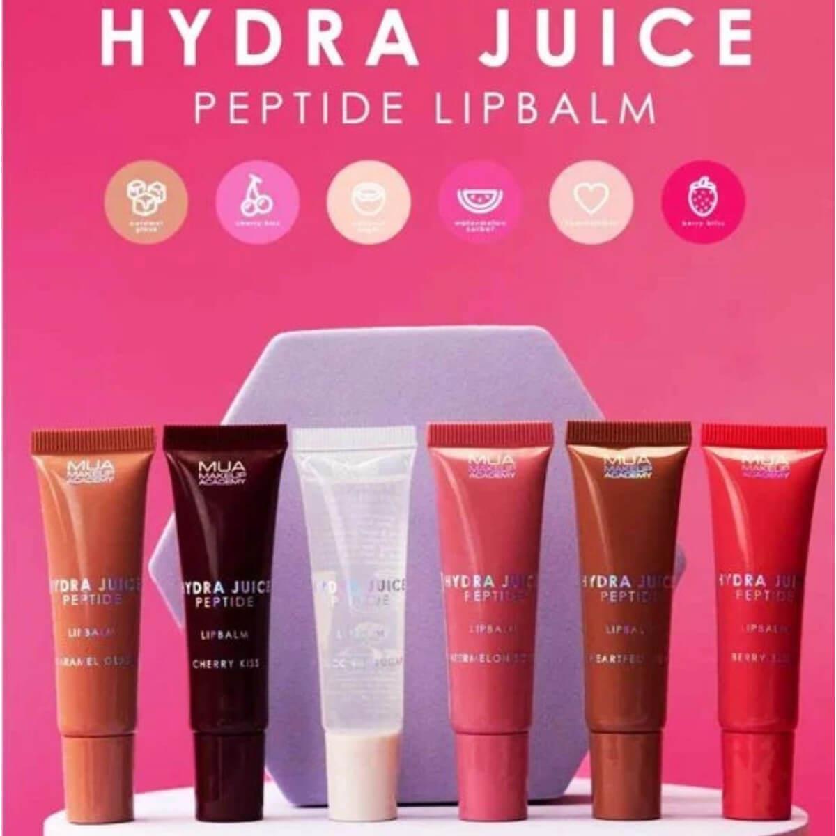 Lip balm hydra juice peptide cherry kiss MUA
