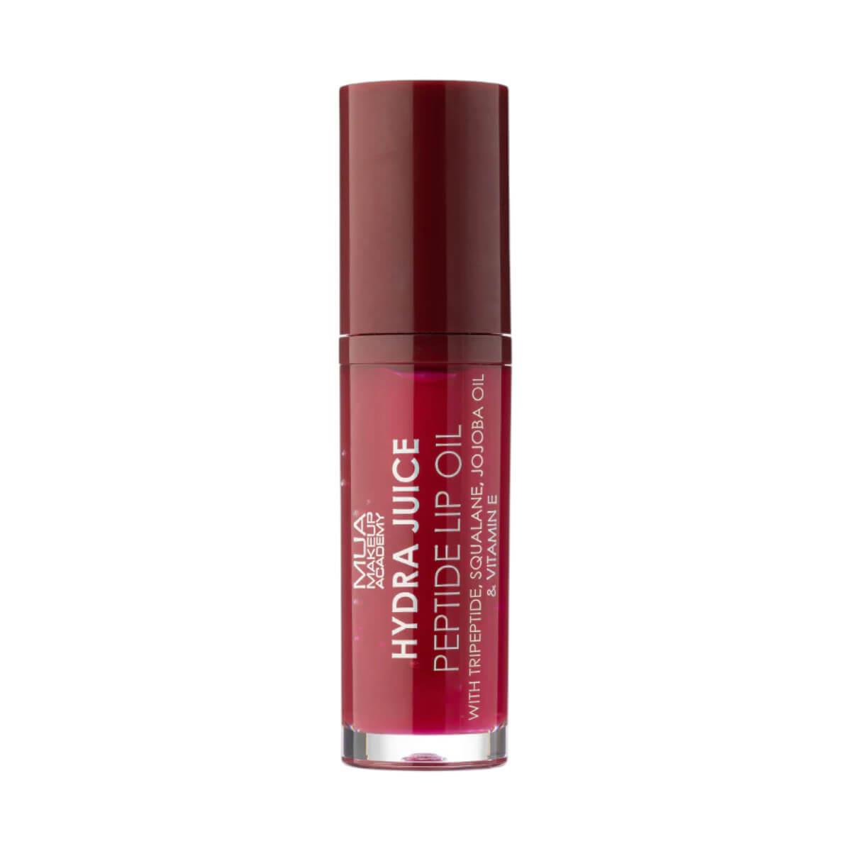 Lip oil hydra juice peptide cherry kiss MUA