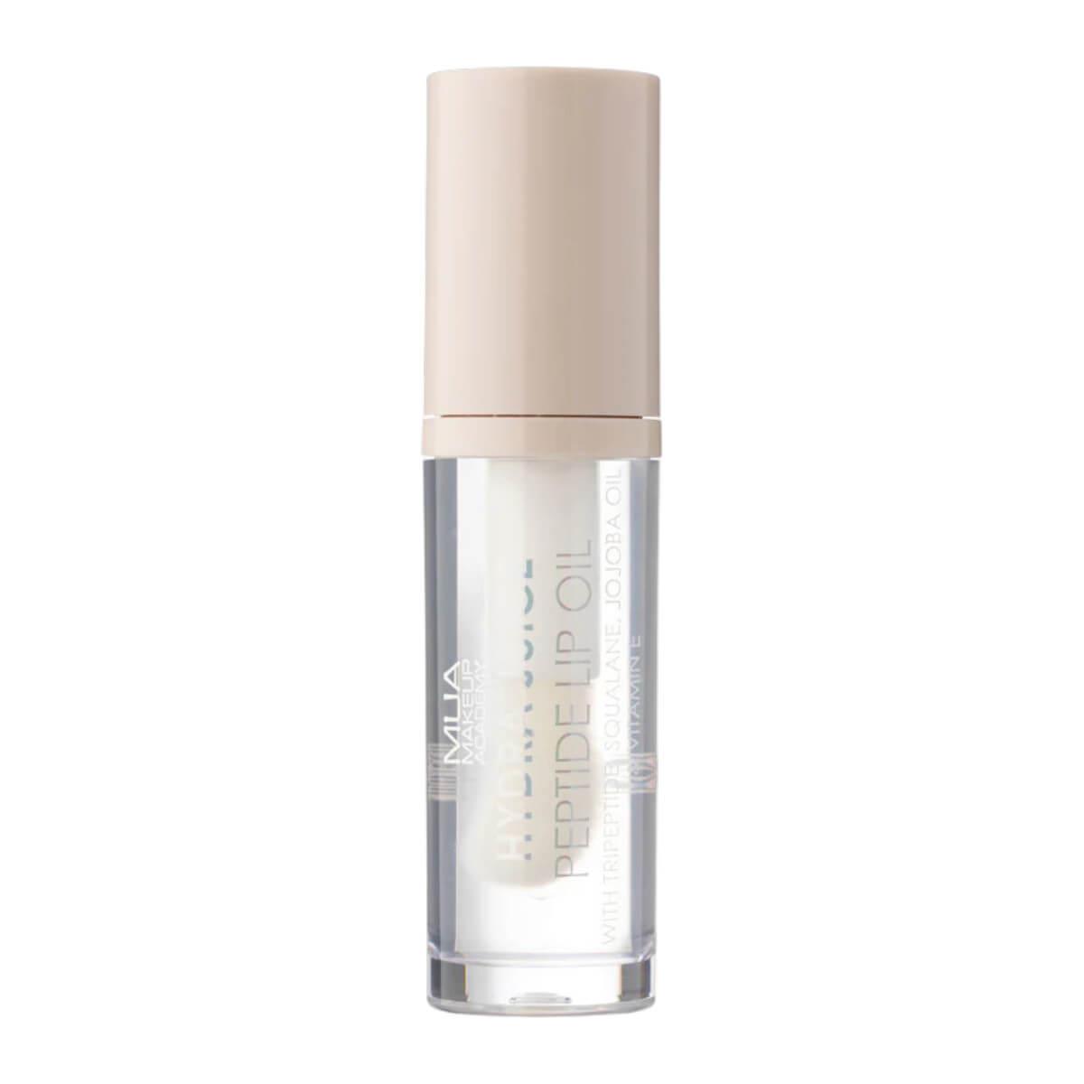 Lip oil hydra juice peptide coconut sugar MUA