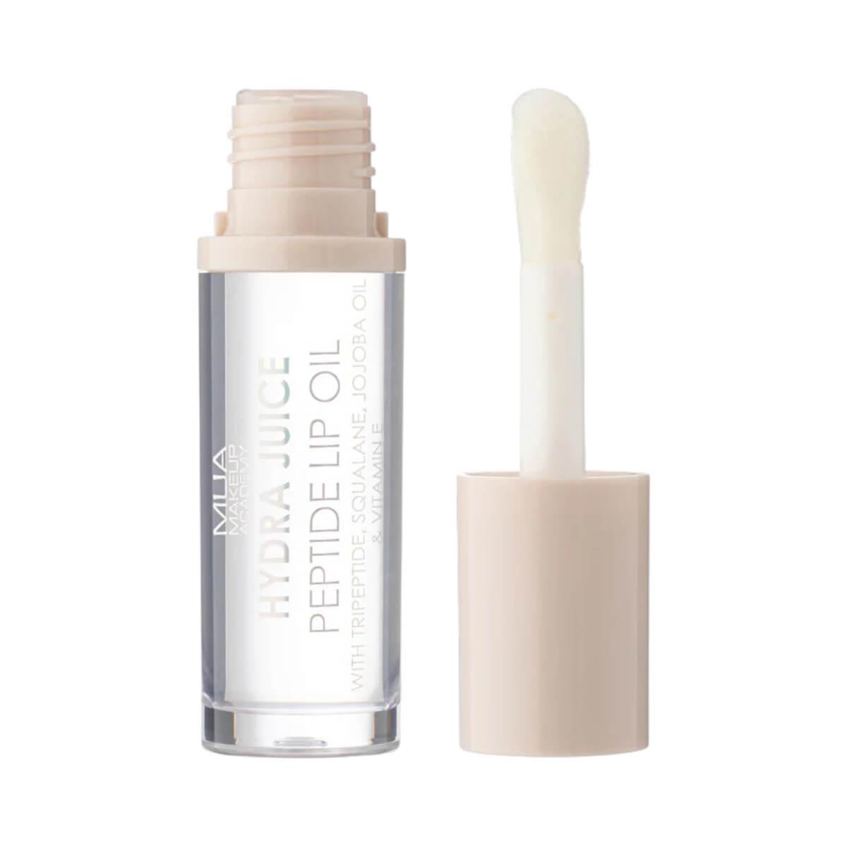 Lip oil hydra juice peptide coconut sugar MUA