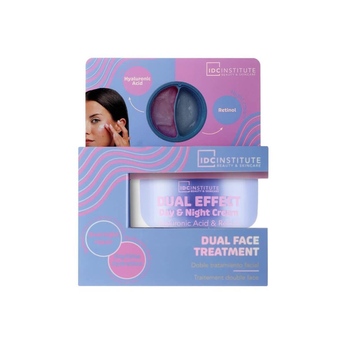 Dual effect day & night cream 100ml IDC Institute