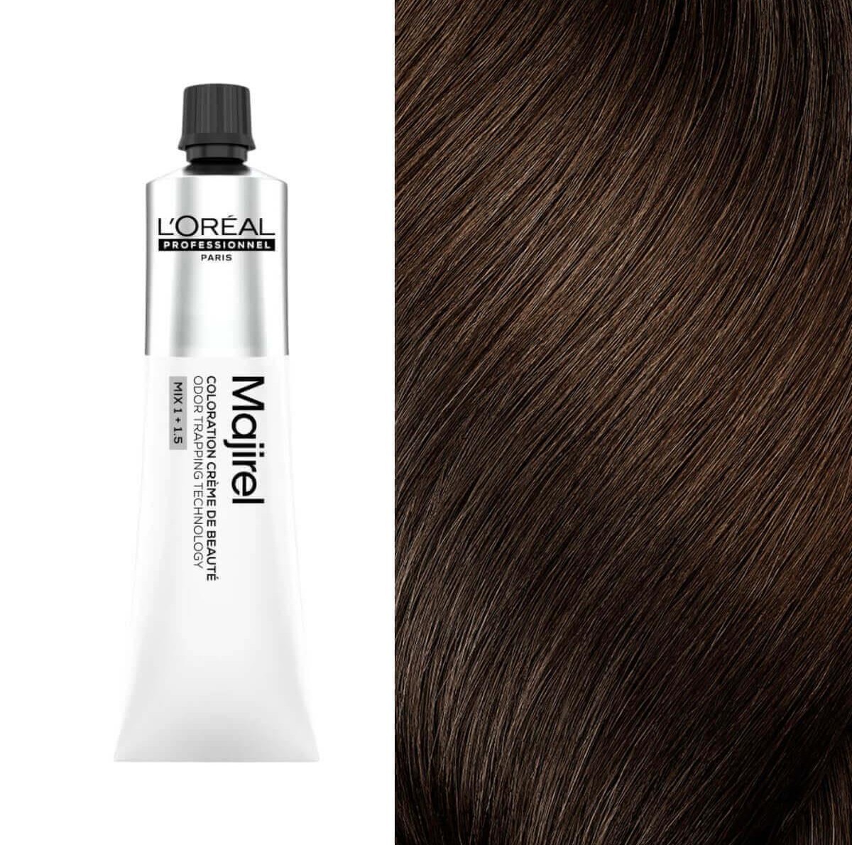 Βαφή μαλλιών majirel 5.35 καστανό ανοιχτό ντορέ ακαζού 60ml L'Oreal