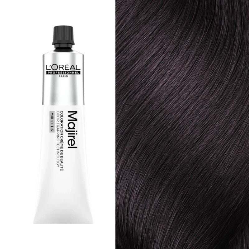 Βαφή μαλιών majirel 4.20 καστανό ιριζέ έντονο 60ml L'Oreal