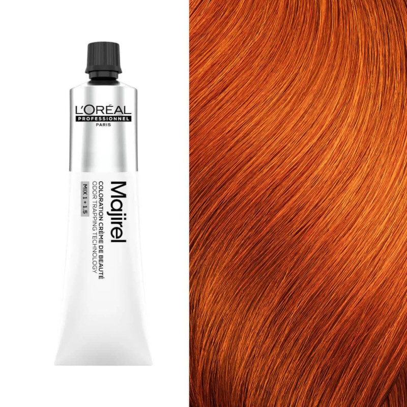 Βαφή μαλλιών majirel 7.45 ξανθό χάλκινο ακαζού 60ml L'Oréal