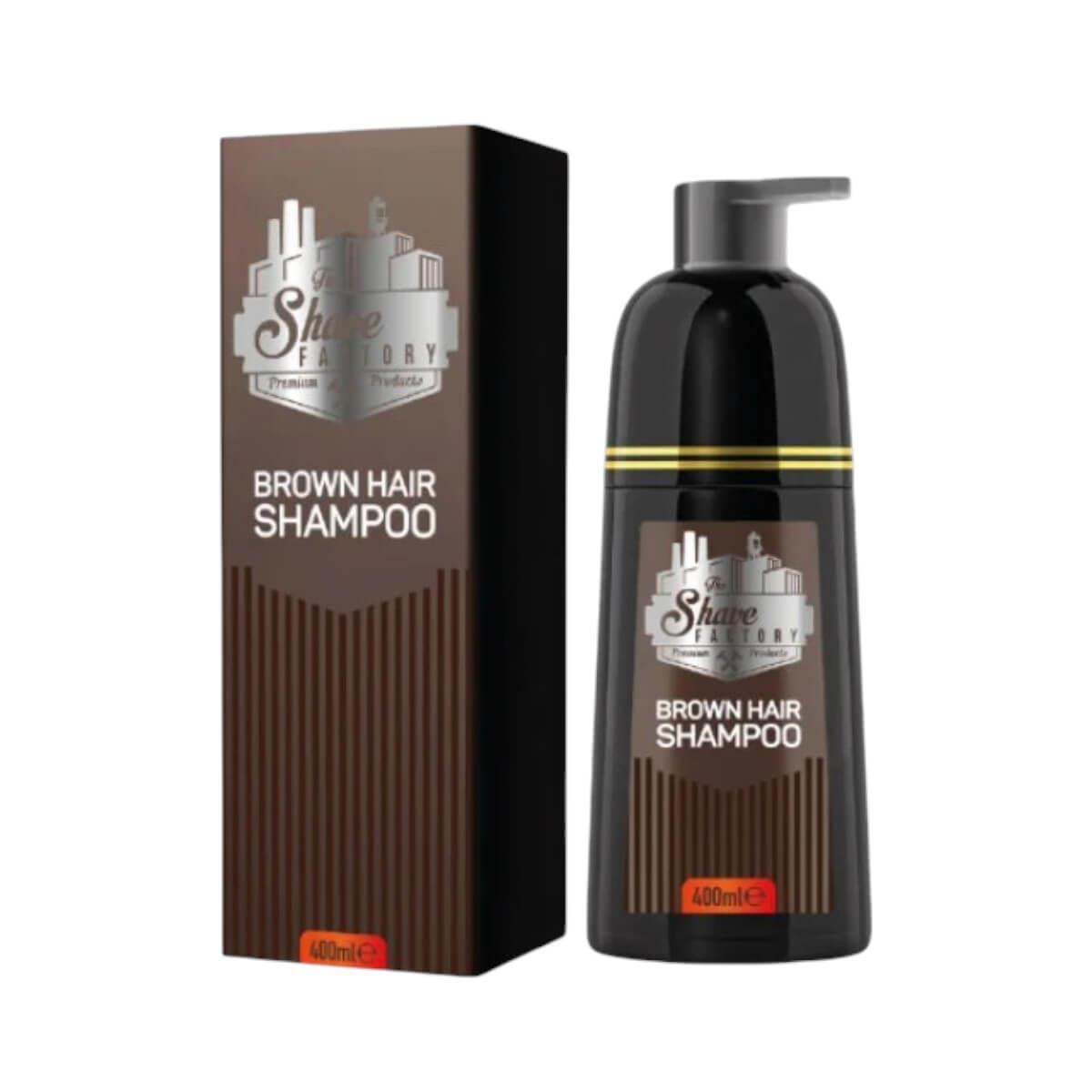 Hair Shampoo Brown 400ml ​The Shave Factory
