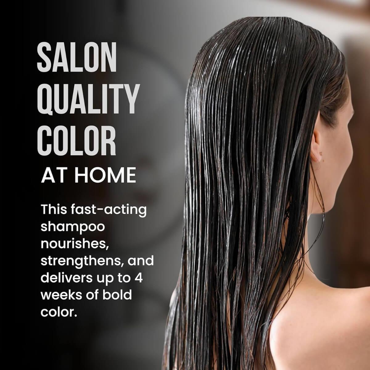 Hair Shampoo Black 10x25ml ​The Shave Factory