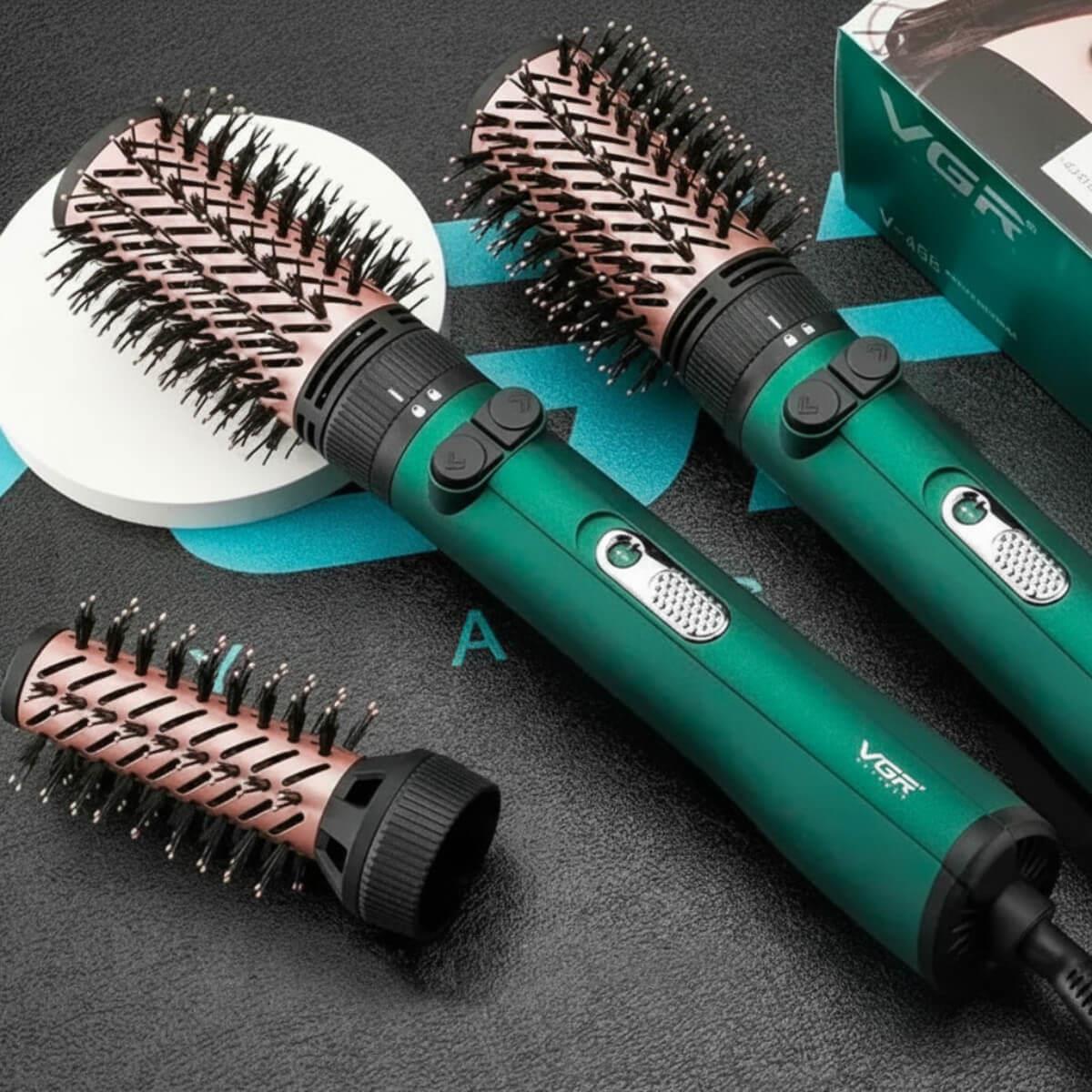 Περιστρεφόμενη ηλεκτρική βούρτσα μαλλιών με αέρα VGR-498