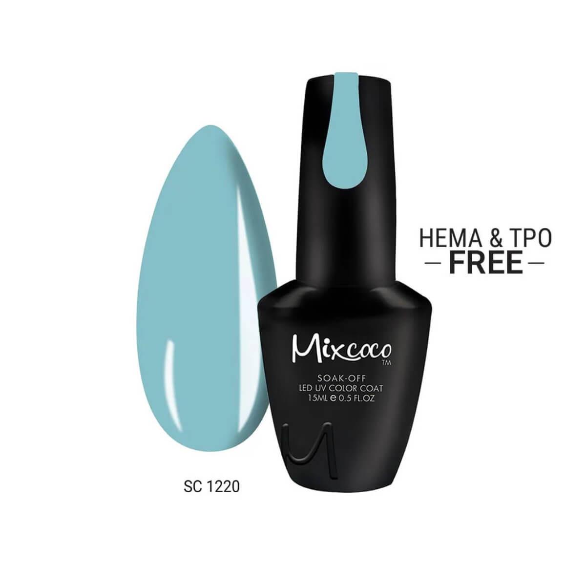 Ημιμόνιμο βερνίκι νυχιών SC 1220 15ml Mixcoco