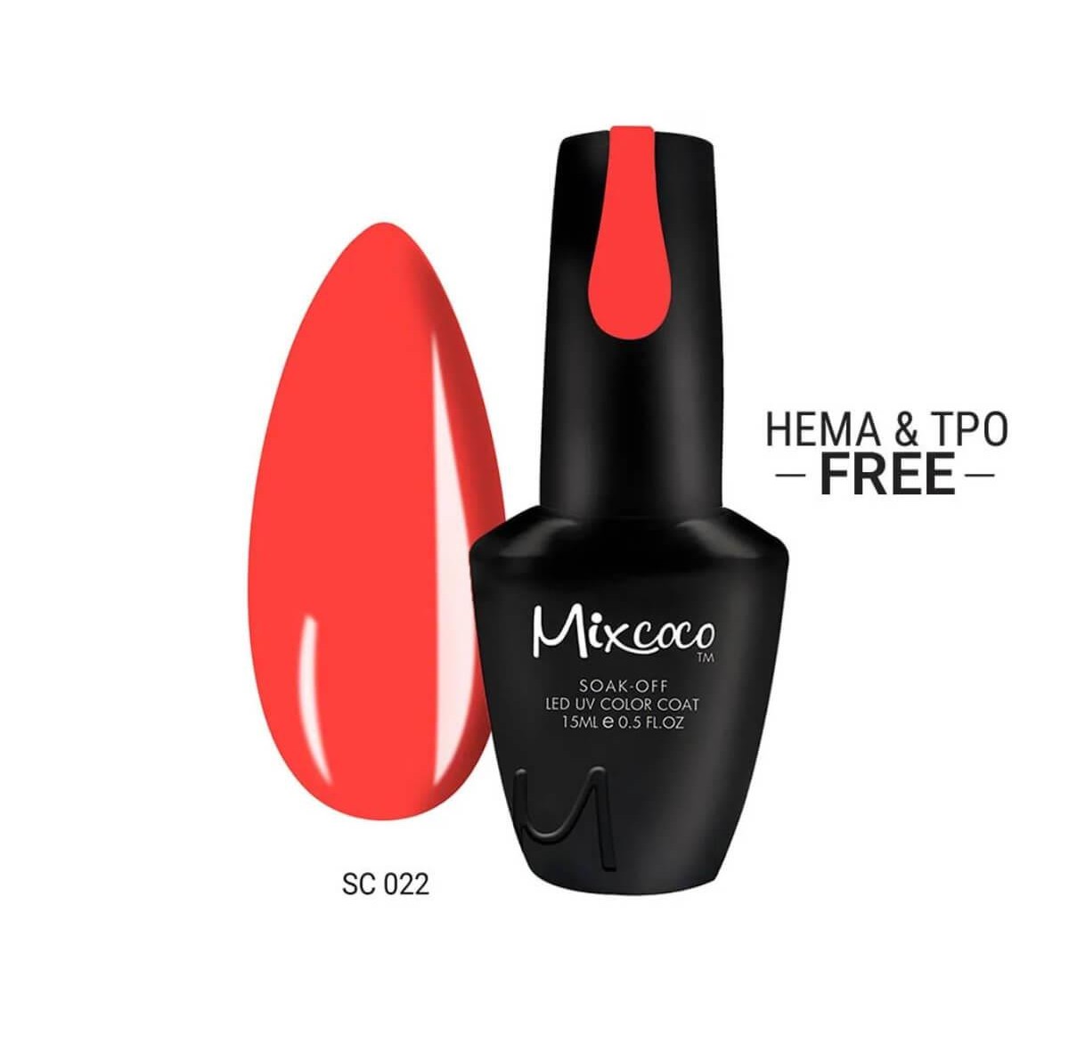 Semi-permanent gel polish SC 022 15ml Mixcoco