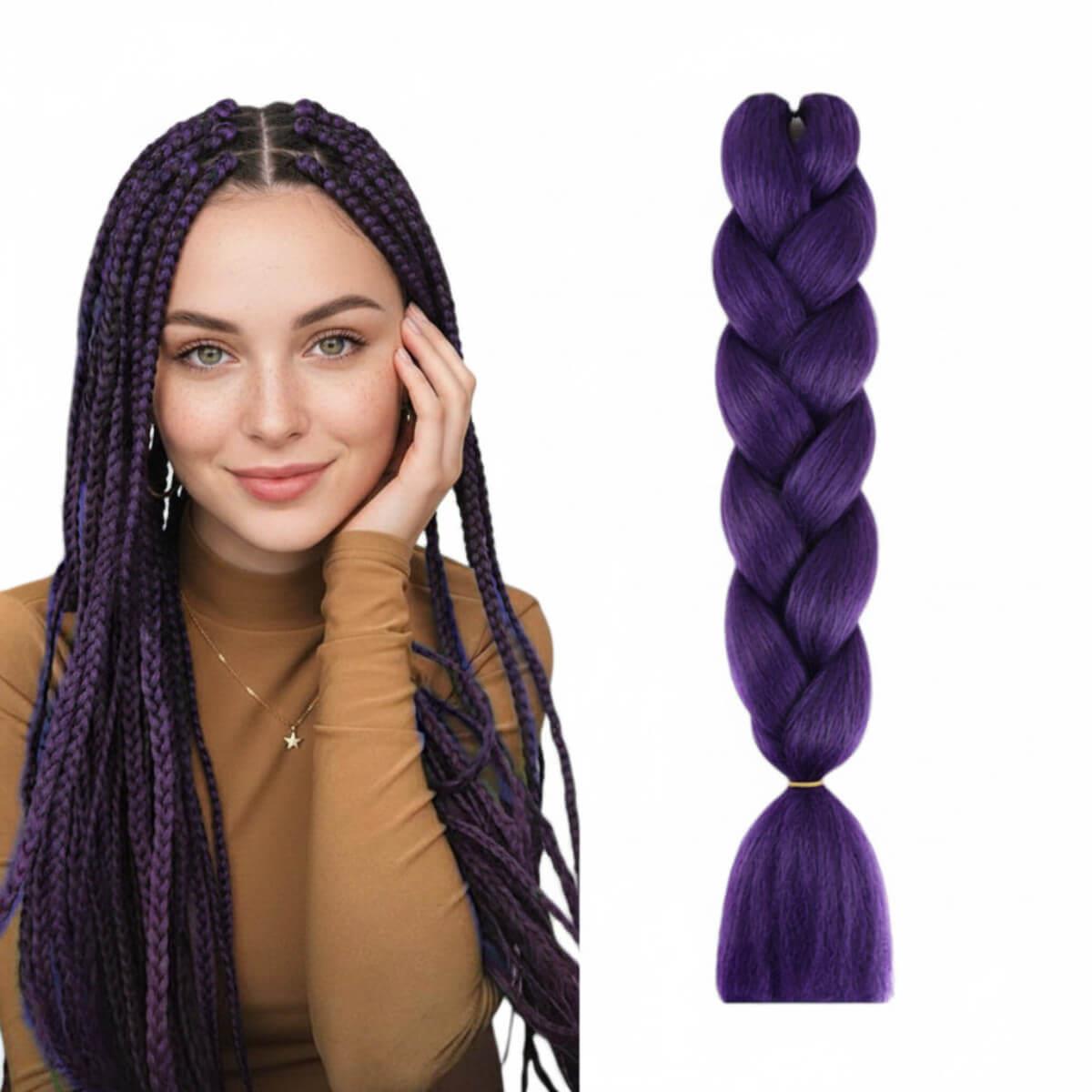 Μαλλιά για Ράστα Jumbo Braid AY34 125cm