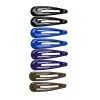 Κλιπ μαλλιών σετ multicolor 8pcs