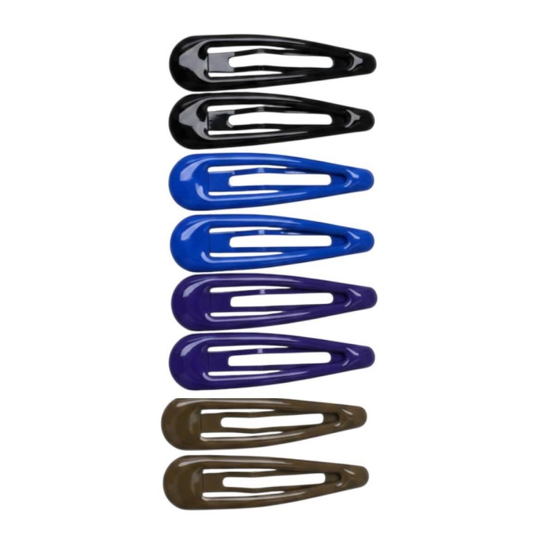 Κλιπ μαλλιών σετ multicolor 8pcs