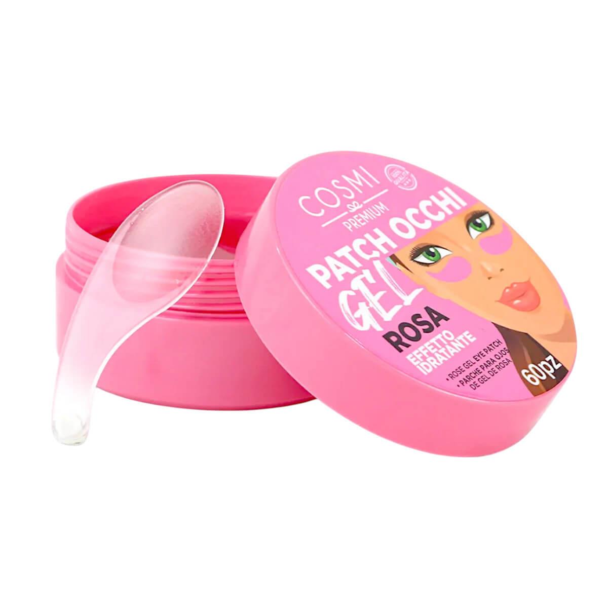 Hydrogel Eye Patches with Rose Extract – Set of 60pcs