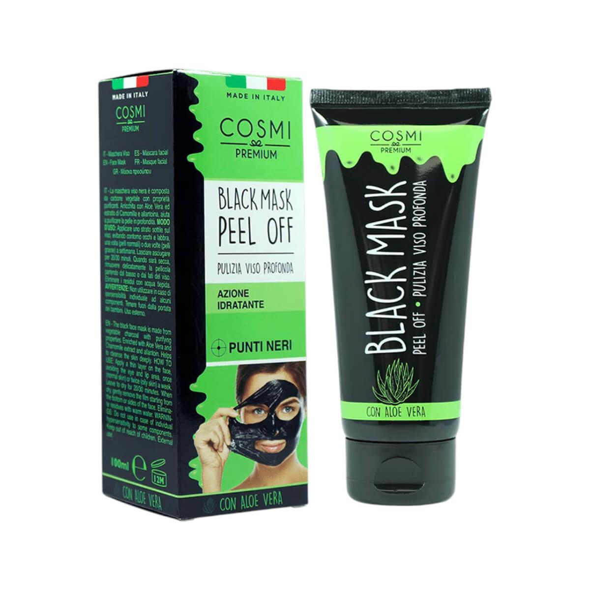 Black Peel off facial mask 100ml Cosmi
