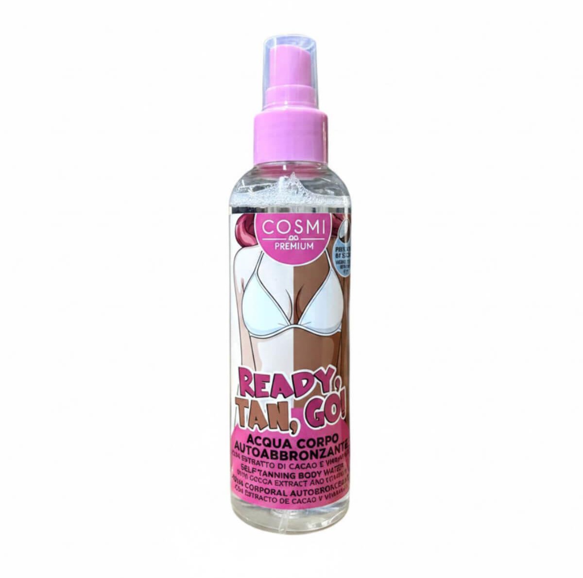 Self-Tanning Body Water 150ml Cosmi