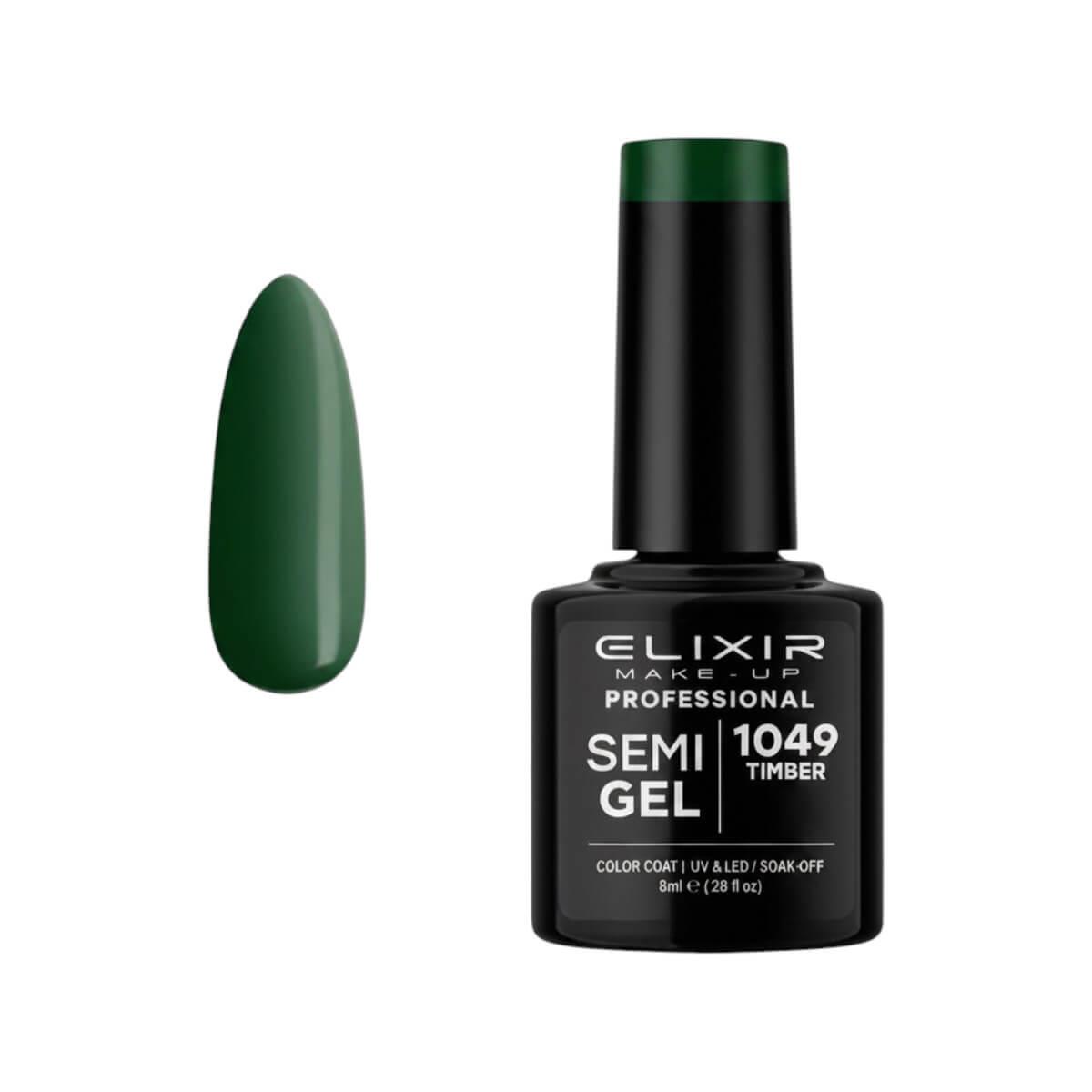 Semi-permanent gel polish semigel 1049 timber 8ml Elixir