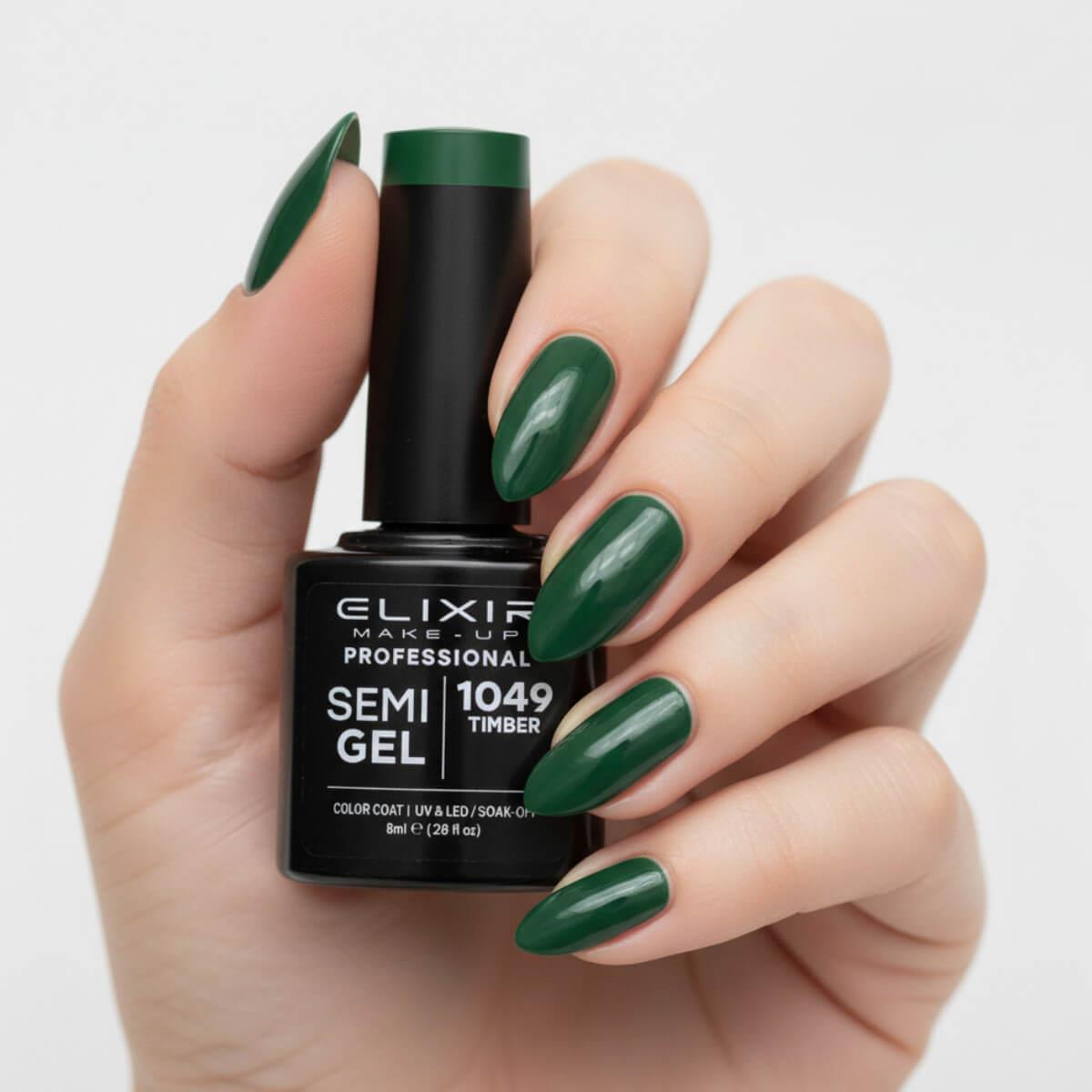 Semi-permanent gel polish semigel 1049 timber 8ml Elixir