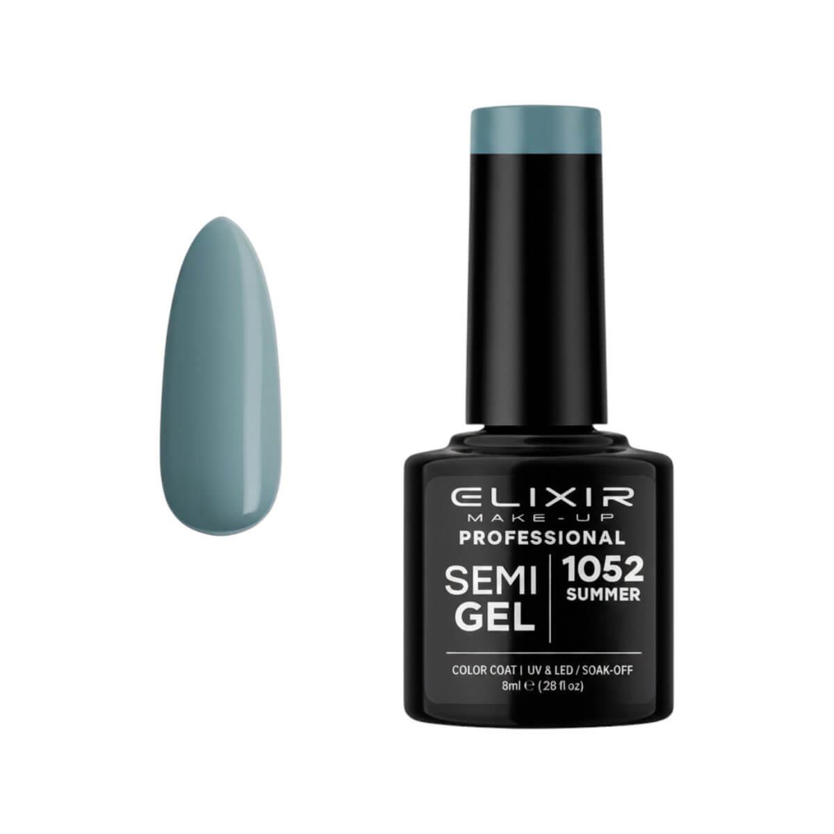 Semi-permanent gel polish semigel 1052 summer 8ml Elixir