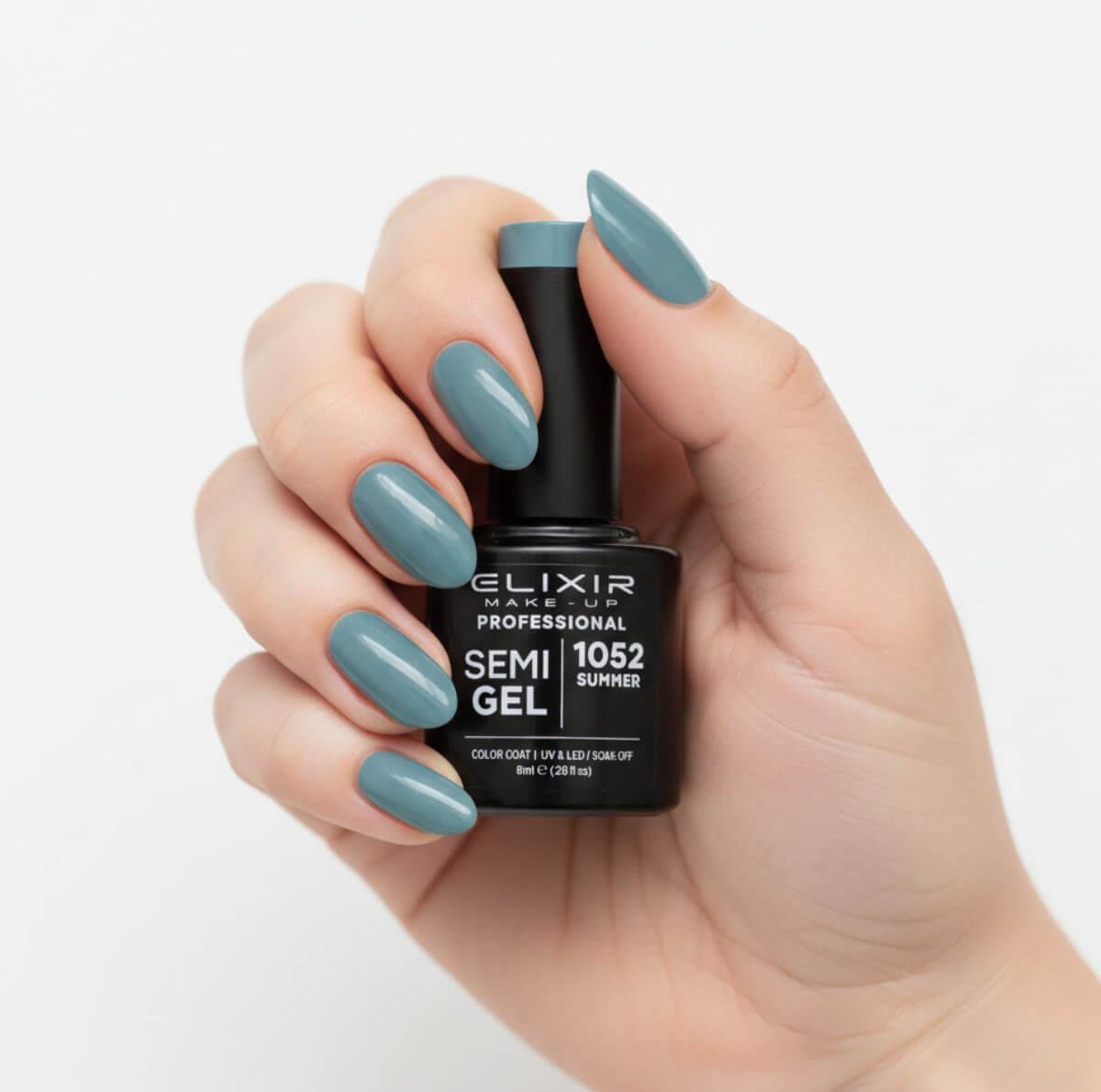 Semi-permanent gel polish semigel 1052 summer 8ml Elixir
