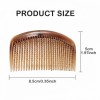 French hair comb wave brown 1pc
