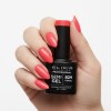 Ημιμόνιμο βερνίκι semigel 829 coral 8ml Elixir