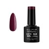 Ημιμόνιμο βερνίκι semigel 868 metallic incarnadine 8ml Elixir