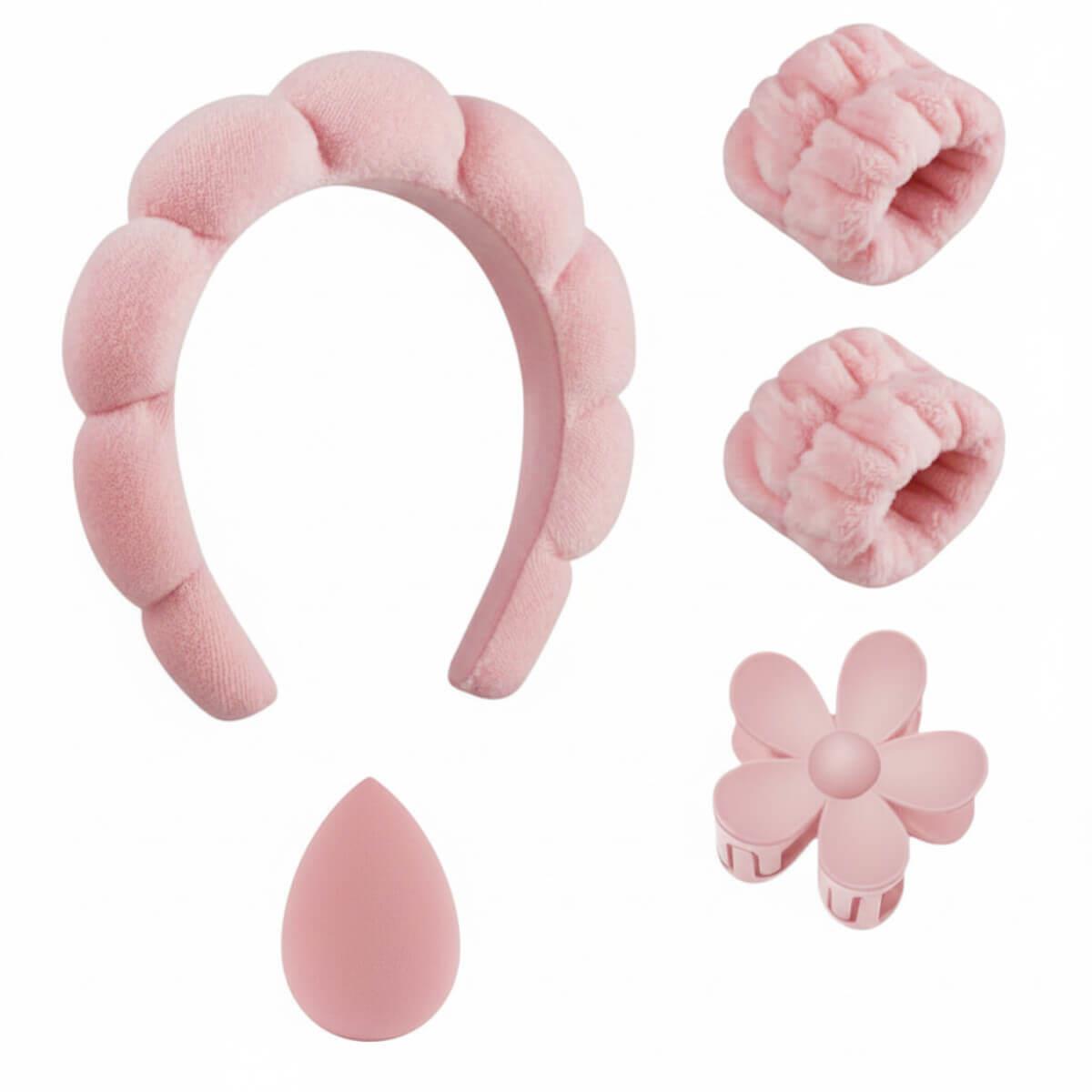 Σετ Spa Headband & Wrist Band