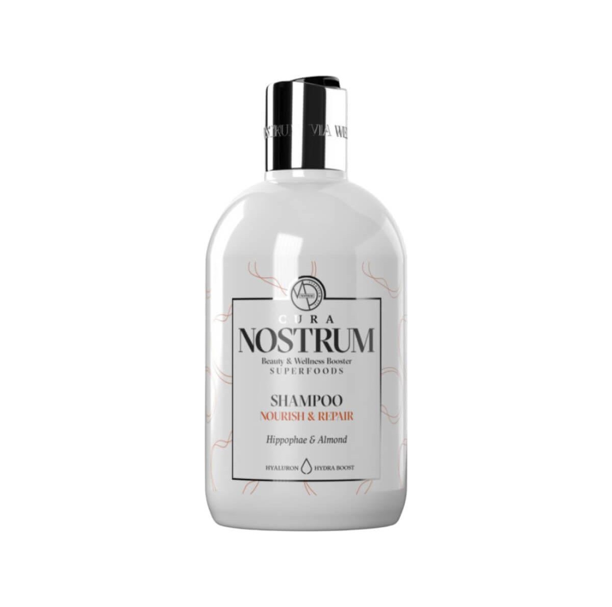 Shampoo nourish & repair hippophae almond 500ml Nostrum