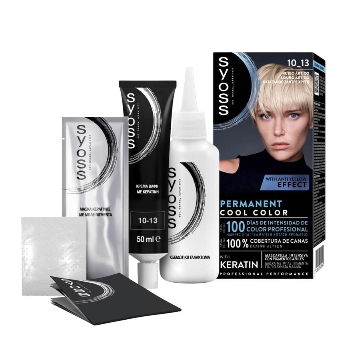Permanent hair dye 10-13 arctic blond Syoss
