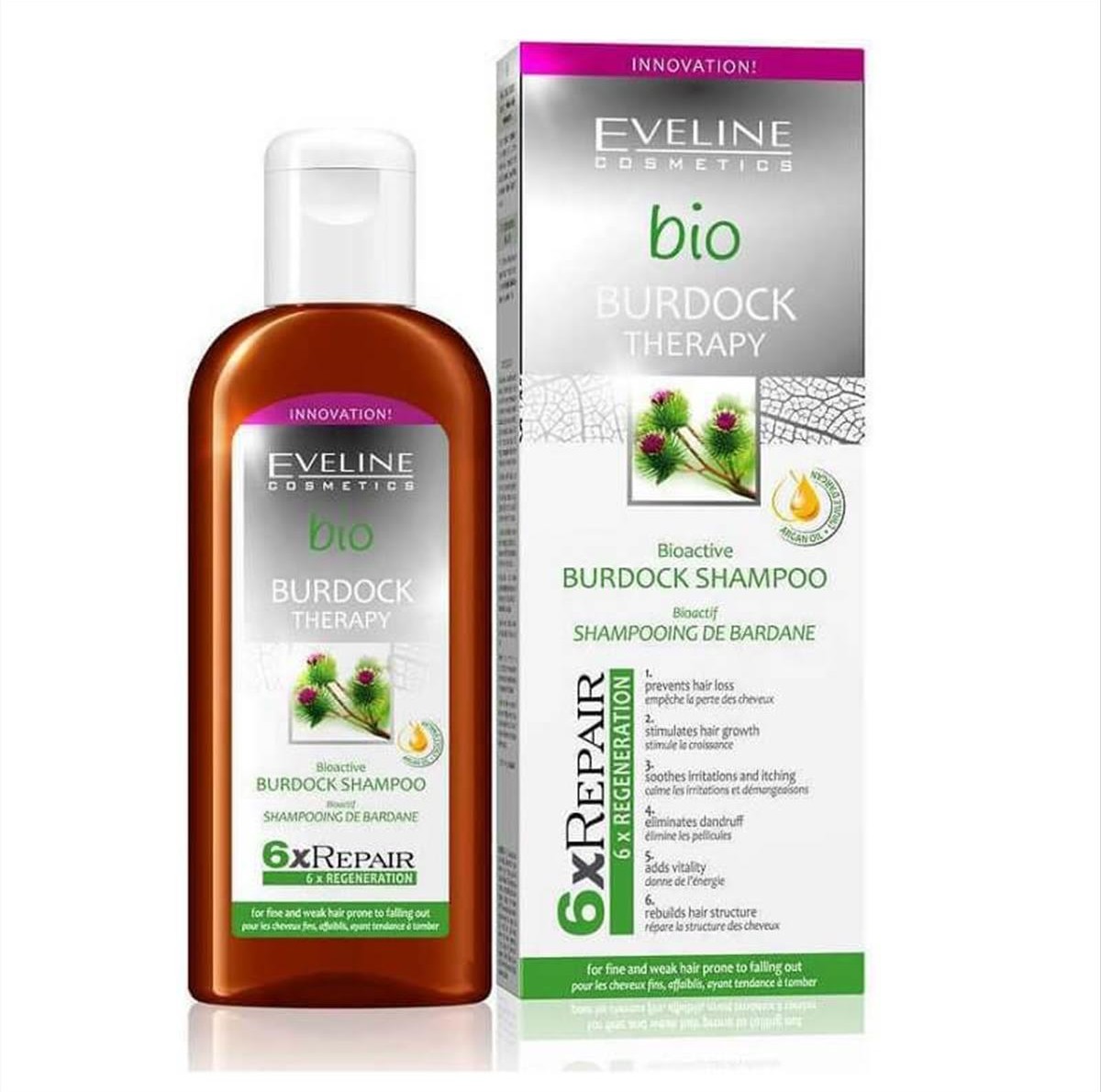 Eveline Bioactive Burdock Shampoo against hair loss 150ml