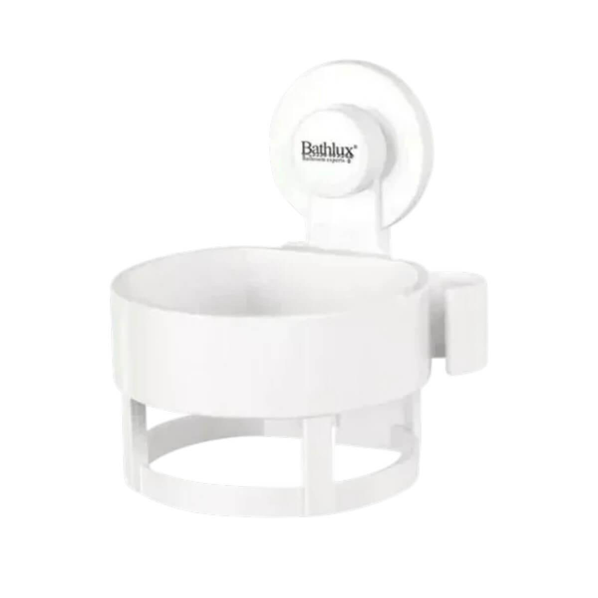 Bathlux suction cup holder for hairdryer