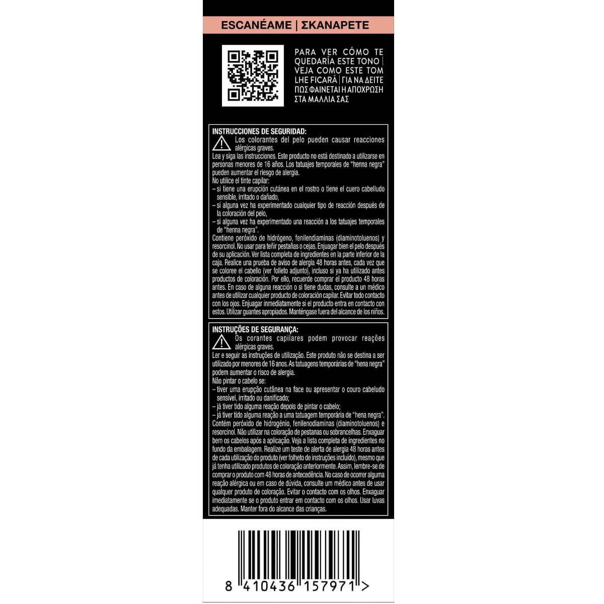 Permanent hair dye 4-8 light chocolate Syoss