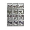 Charms Νυχιών 3D Πεταλούδες σε Κασετίνα 12 τεμ