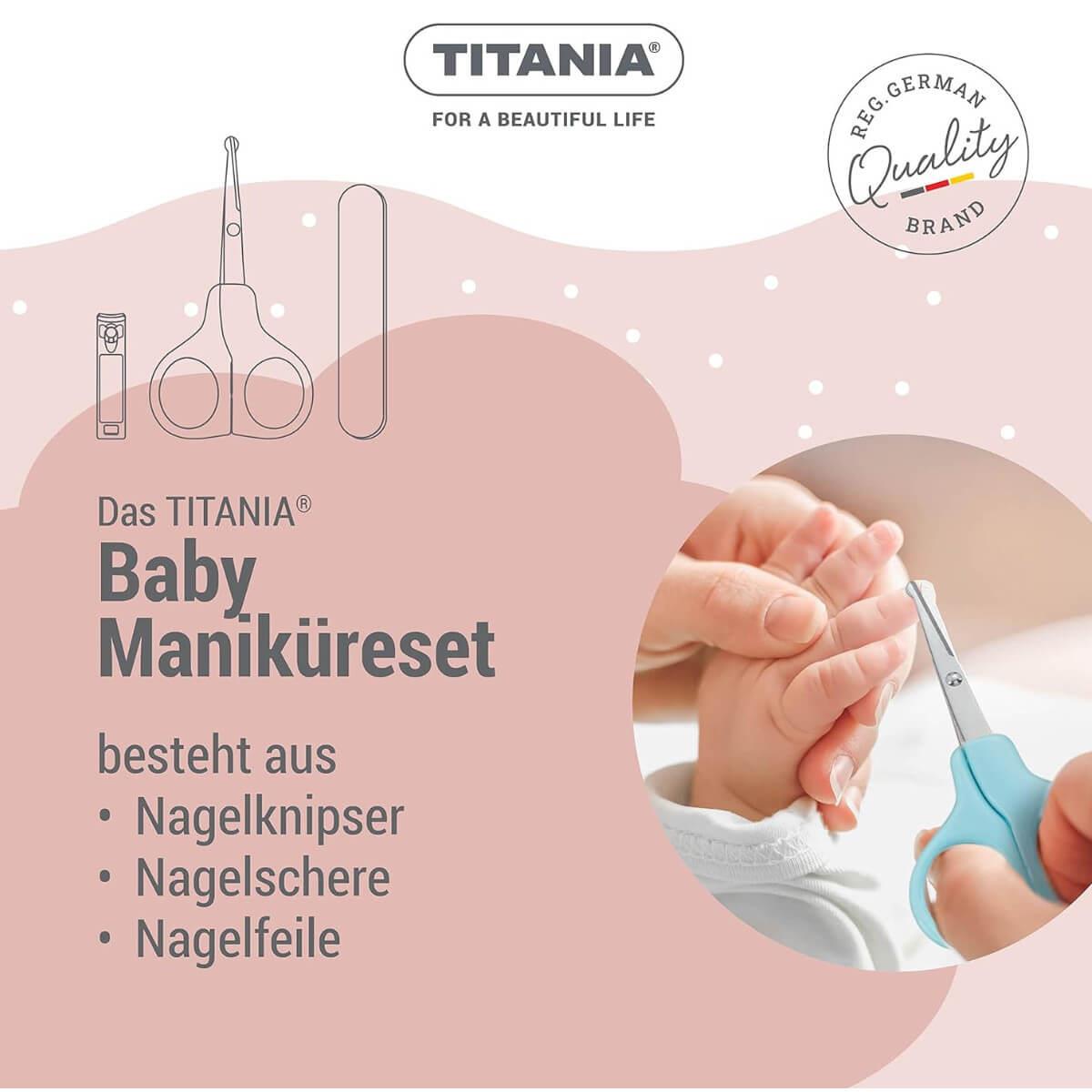 Baby manicure set 1296B Titania