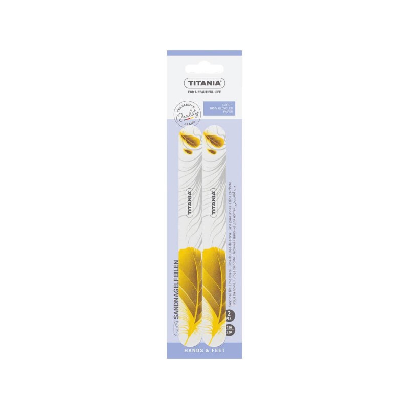Χάρτινη λίμα νυχιών 180/220 2pcs Titania